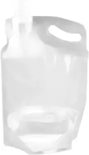 Collapsible Water Container Bag 2L Plastic Storage Jug Water Bag Foldable Water