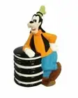 Disney Goofy Cookie jar Leaning Stacked Oreos Ceramic Lid Funny 12" Tall