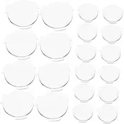 FOMIYES Experience Immersive Vr 20pcs 3D Glasses Lenses Light Vr Glasses for Computers Gaming Consoles