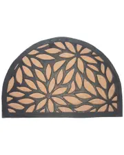 Imports Decor Petals Half Round Indoor/Outdoor Doormat