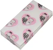 Tears of Joy 10pk of Pocket Tissues with Wedding Couple in Heart Design