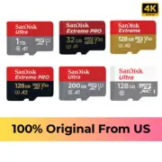 SanDisk MicroSDXC Ultra Ultra Fast 100% Original 32GB 64GB 128GB 256GB