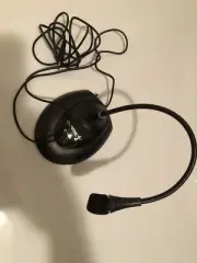 **Germic ER-M3 Black Plastic Corded 3.5mm Jack Small Laptop Microphone**