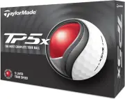 TMJ24 Tp5X JPN 12 Pack Teepee Five X Golf Balls 2024 White