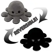 Reversible Octopus Plush Toys Doll 20cm, Show Your Mood Without Saying A Word Multi-color Optional