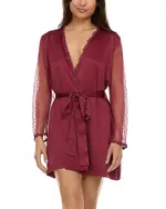 Flora Nikrooz Showstopper Charmeuse Cover-Up Robe