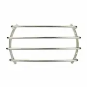 CHROME BAR-STYLE SUBWOOFER SPEAKER GRILL COVERS for 10-Inch CAR AUDIO SUB WOOFER