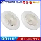 Ceiling Fan with Light Dimmable LED Ceiling Lamp with Remote Control for Bedroom