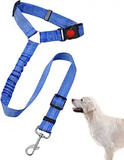 Fellflying Dog Seatbelt Harness for Car - Dog Auto Seat Belt Walking Harness - Multi-Functional Dog Training Lead for Small, Medium, and Large Dogs