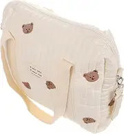 CATIEBYE Multipurpose for Diapers Wipes Bottles Large Storage Capacity Portable Convenient Diaper Bag Tote Stroller Organizer