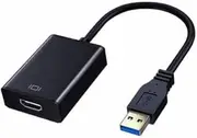 USB 3.0/2.0 to HDMI Converter, Aolirot USB to HDMI Adapter 1080P Video Graphics Cable Converter for PC, Laptop HDTV TV Compatible with Mac 0S, Win XP/7/8/8.1/10 (Not for Vista, Linux, Chrome)