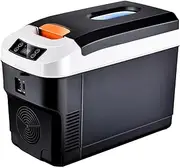 Car Fridge - Car Refrigerator | Freezer Compressor Cooler | Car Fridge with Portable Compressor | Small 10 Liter Fridge | Portable Personal 12 V Fridge for Camping, Outdoor Travel, Car