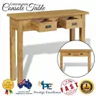 Wooden Console Hall Table Furniture Hallway Entry Side Display Stand Drawers NEW