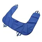 U Shape Patient Turning Sheet With Fixation Straps Labor Saving Bed Ridden P DP3
