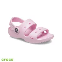 在飛比找momo購物網優惠-【Crocs】童鞋 經典小童雙帶涼鞋(207537-6GD)