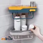 Bathroom Rack Organizer Triangular Shower Caddy Shelf Corner Bath Storage Holder