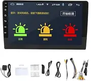 XTevu Car MP5 Player, 9in Stereo Radio with Alcohol Tester for Android 10.1, 2.5D Screen Head Unit, Touchscreen Media Receiver 1+16G