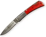 Kanetsune Seki KB-509 Folding Knife, Nostalgic Sword, Wine Red, Blade Length: Approx. 2.8 inches (70 mm)