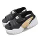 Nike 涼鞋 Wmns Adjust Force Sandal 女鞋 黑 白 金 Y2K 可拆綁帶 厚底 DV2136-001