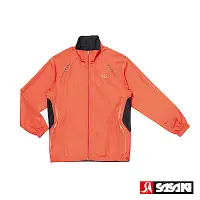 在飛比找Yahoo奇摩購物中心優惠-SASAKI 反光平織運動夾克 雙面穿 男 桔紅/黑
