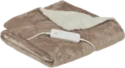 Homedics Heated Throw Blanket Cream