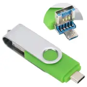 3 In 1 USB3.0 U Disk Pen Driver High Speed Rotating Flash Drive With Type C 16GB