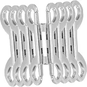 BUGUUYO Dog Leash Snap Hooks Dog Leash Clip Dual-Ended Bolt Snap Hooks for Outdoor Activities