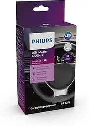 Philips CANbus adapter LED (H4), 3-in-1 solution, set of 2