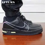 特價款 《新貨》NIKE AIR FORCE 1 REACT 黑紫 休閒慢跑鞋 公司發售 CD4366