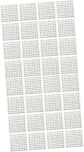 2sets Self Adhesive Number Stickers for Storage Jar Marking Easy Peel Stick Classification Decals Labels for Organizing Bottles and Containers 20pcs*2
