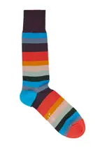 Paul Smith Artist Stripe Stretch-cotton Socks - Multicoloured - One Size ONE SIZE