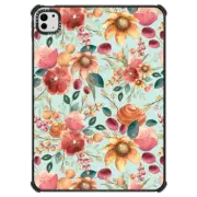 iPad Pro 11-inch (M4) iPad Impact Case Mint Vintage Posh iPad folio case