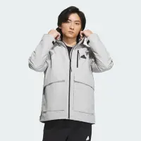 在飛比找Yahoo奇摩購物中心優惠-ADIDAS TH MH WV JKT 男休閒外套-灰-IT