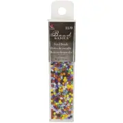 3 Pack Cousin Jewelry Basics Glass Seed Beads 1.1oz-11/0 Assorted Color Seed Bea