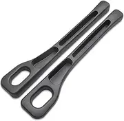 NEGRO Car SEAT Gap Filler,Fit For Opel, Astra K J H G Insignia Corsa Storage Side Seam Plug Strip Leak-proof Filling Strip Stowing Tidying car seat gap cushion(2PCS Black)