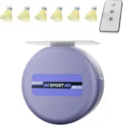 Badminton Rebound Trainer | Indoor Badminton Traning Aid - Adjustable Badmint...