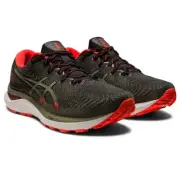 ASICS Men's Gel-Cumulus 24 Trail Running Shoes, Nature Bathing/Olive Size 8