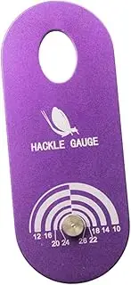 ＫＬＫＣＭＳ Fly Tying Hackle Gauge Fly Tying Tool Practical Professional Fly Fishing Accessories Measuring Tool