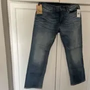 Buffalo David Bitton Jeans Mens Size 33x30 Indigo Relaxed Straight Driven