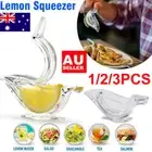 1-3Pcs Manual Lemon Squeezer Acrylic Clip Orange Fruit Hand Juicer Home KitchAN