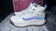 New VANS Ultrarange Exo Vintage White/Blue Hiking Shoes Boot Mens 4.5 Womens 6