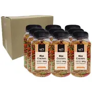 J.C.'s Quality Foods Mixed Rice Crackers 380g 9 Pack