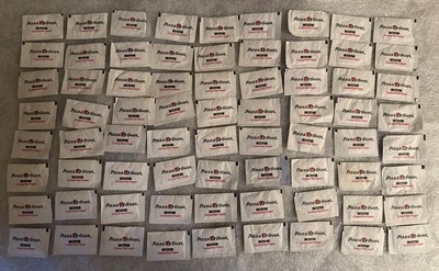72 Crushed Red Pepper NATURAL Packets Pizza GUYS FREE SHIPPING