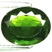 Shola Real 3,00 CT Natural Chrome Diopside from Russia