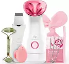 Dr. Pure Nano Ionic Facial Steamer- LCD Display Steam Timer Face Steamer Mach...