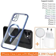 For Iphone 11 Magsafe 20w Wireless Charger & Case Combo