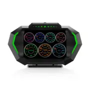 HUD OBD2 GPS Head Up Display Car Digital Speedometer RPM Alarm Water Oil Temp (for: Renault)
