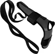 Stretch Straps with Loops | Foot & Calf Stretcher | Fascia Hamstring Leg Stretcher Belt for Home Workout Exercise Pilates Gymnastics Women Men