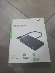USB-C Adaptor Belkin AVC005BTBK Black