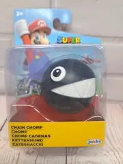 New, 2022 Jakks Pacific Nintendo Super Mario Chain Chomp Figure